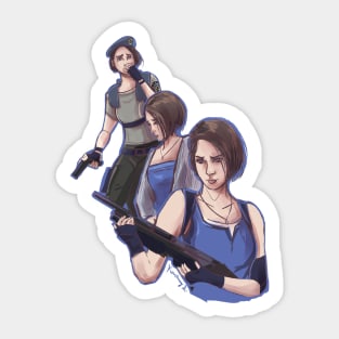 Resident Evil: Jill Valentine Sticker